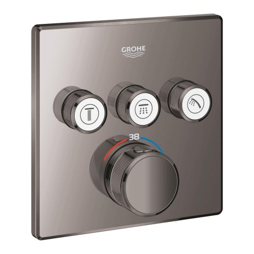 Grohe Grohtherm Smartcontrol Üç Valfli Akış Kontrollü, Ankastre Termostatik Duş Bataryası - 29126A00