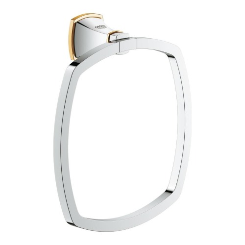 Grohe Halka Yuvarlak Havluluk Grandera  Krom/Altın - 40630IG0