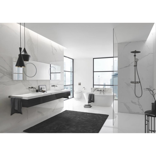 Grohe Havluluk İkili 44 cm Essentials Brushed Hard Graphite - 40371AL1 - 4
