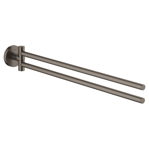 Grohe Havluluk İkili 44 cm Essentials Brushed Hard Graphite - 40371AL1 - Thumbnail