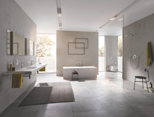 Grohe Havluluk İkili 44 cm Essentials Super Steel - 40371DC1 - Thumbnail