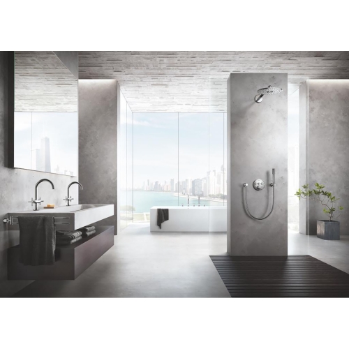 Grohe İkili Havluluk 54 cm Atrio Krom - 40308003 - Thumbnail