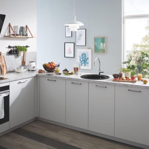 Grohe K200 Kuvars Kompozit Eviye 50 -C 51, Granit Gri Rengi - 31656AT0 - Thumbnail