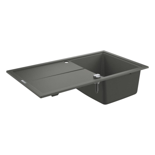 Grohe K400 Kuvars Kompozit Eviye 50 -C 86/50, Granit Gri Rengi - 31640AT0 - Thumbnail