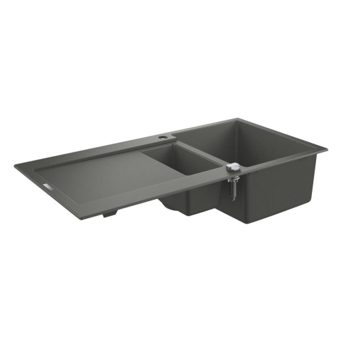 Grohe K500 Kuvars Kompozit Eviye 60 -C 100/50, Granit Gri Rengi - 31646AT0 - 1
