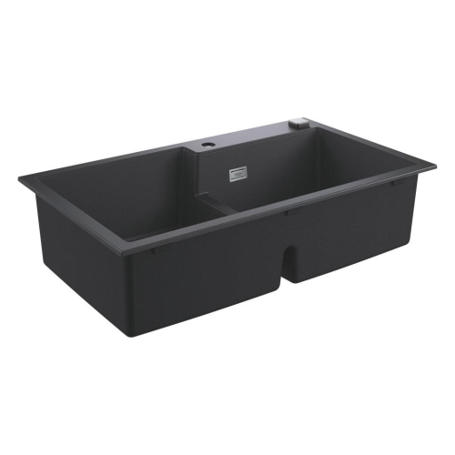 Grohe K500 Kuvars Kompozit Eviye 90 -C 86/50, Granit Siyah Rengi - 31649AP0