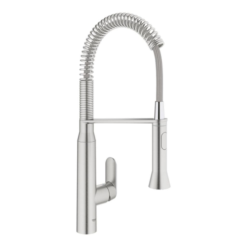 Grohe K7 Tek Kumandalı Eviye Bataryası SuperSteel - 31379DC0