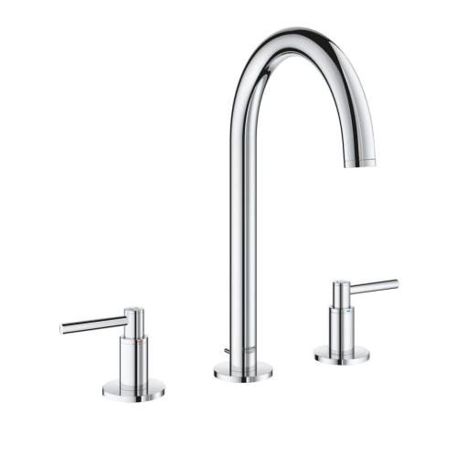 Grohe Lavabo Bataryası 3 Delikli Atrio Krom - 20009003 - Thumbnail