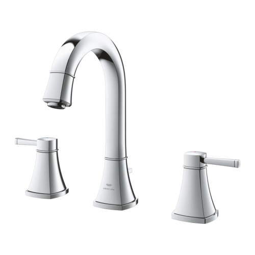 Grohe Lavabo Bataryası 3 Delikli Grandera L–Boyut Krom – 20619000 - Thumbnail