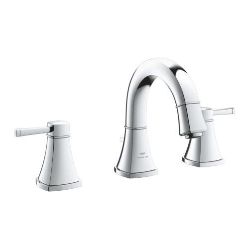 Grohe Lavabo Bataryası 3 Delikli Grandera M-Boyut Krom – 20624000 - Thumbnail