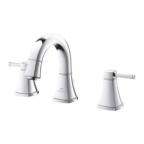 Grohe Lavabo Bataryası 3 Delikli Grandera M-Boyut Krom – 20624000 - Thumbnail
