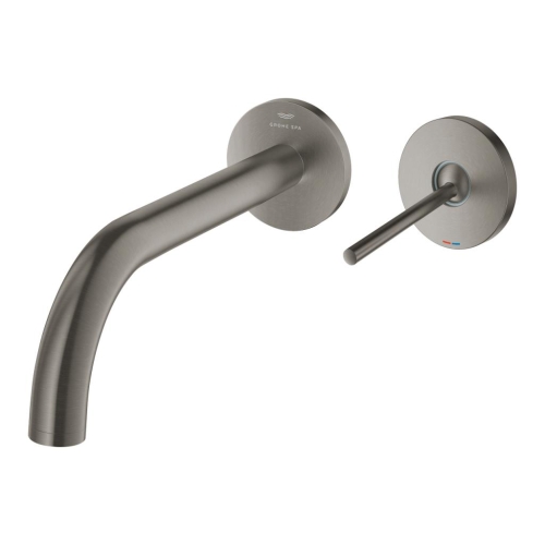 Grohe Lavabo Bataryası İki Delikli Duvardan Atrio Br.Hard Graphite – 29406AL0 - Thumbnail