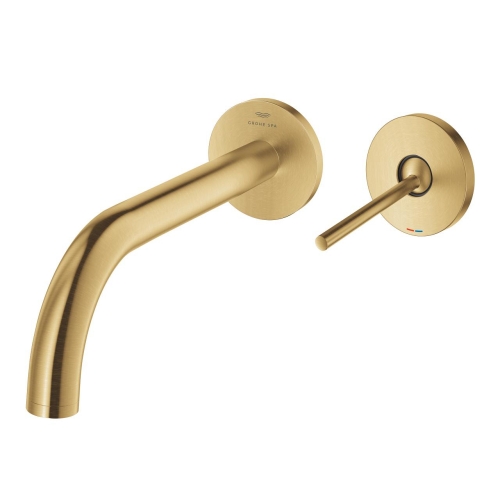 Grohe Lavabo Bataryası İki Delikli Duvardan Atrio Brushed Cool Sunrise – 29406GN0 - 2