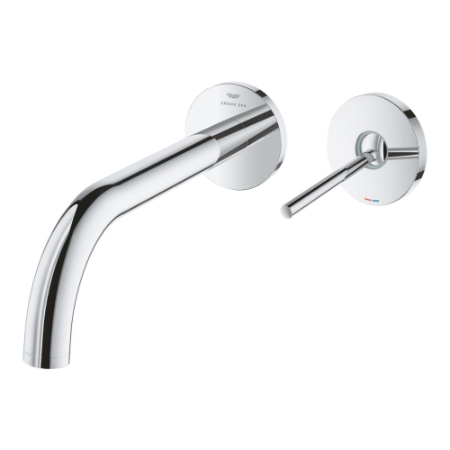 Grohe Lavabo Bataryası İki Delikli Duvardan Atrio Krom - 29406000 - 2