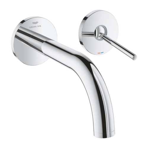 Grohe Lavabo Bataryası İki Delikli Duvardan Atrio Krom - 29410000 - Thumbnail