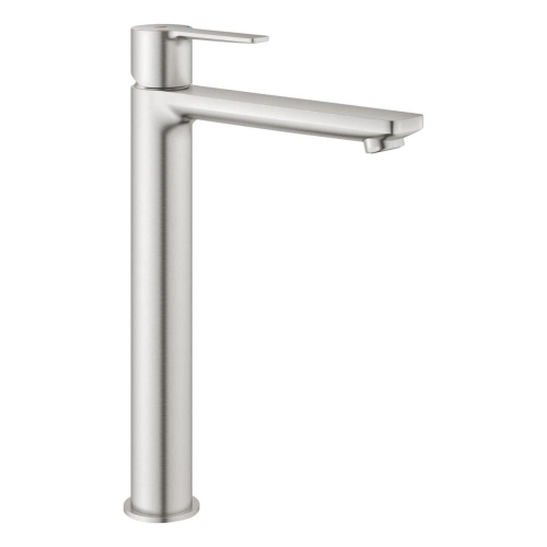 Grohe Lavabo Bataryası Lineare Tek Kumandalı Super Steel - 23405DC1 - Thumbnail