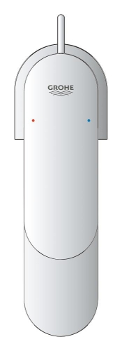 Grohe Lavabo Bataryası Plus S-Boyut Krom – 32612004 - Thumbnail