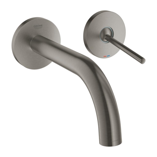 Grohe Lav.Bat. İki Delik. Duvar. Atrio Brushed Hard Graphite - 19287AL3 - Thumbnail