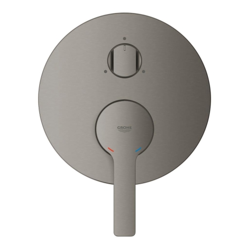 Grohe Lineare Ankastre Banyo Duş Bataryası 3 Çıkışlı Divertörlü Brushed Hard Graphite - 24095AL1 - Thumbnail