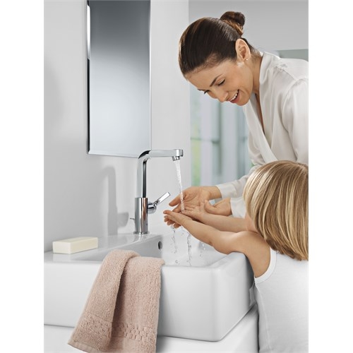 Grohe Lavabo Bataryası Lineare L-Boyut Krom - 23296000 - Thumbnail