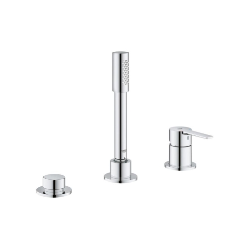 Grohe Lineare Üç Delikli Tek Kumandalı Banyo Kombinasyonu - 19965001