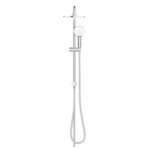 Grohe New Tempesta Sistem 200 Duvar Bağlantılı, Divertörlü Duş Sistemi Krom - 27389003 - Thumbnail