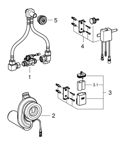 Grohe Pisuar Için Sıcaklık Sensörü - 39367000 - 2