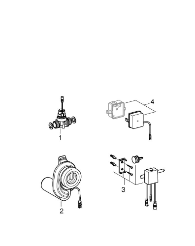 Grohe Pisuar Için Sıcaklık Sensörü - 39368000 - Thumbnail