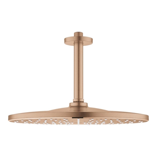 Grohe Rainshower 310 Tepe Duşu Set 142 Mm, 1 Akışlı Brushed Warm Sunset – 26560DL0 - Thumbnail