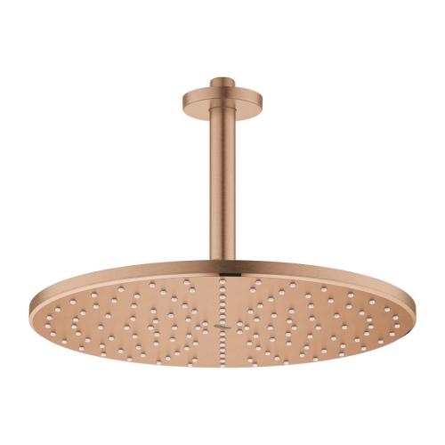 Grohe Rainshower 310 Tepe Duşu Set 142 Mm, 1 Akışlı Brushed Warm Sunset – 26560DL0 - Thumbnail