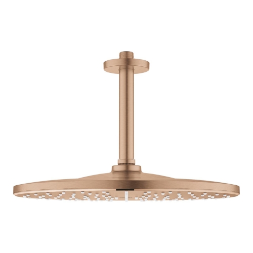 Grohe Rainshower 310 Tepe Duşu Set 142 Mm, 1 Akışlı Brushed Warm Sunset – 26560DL0