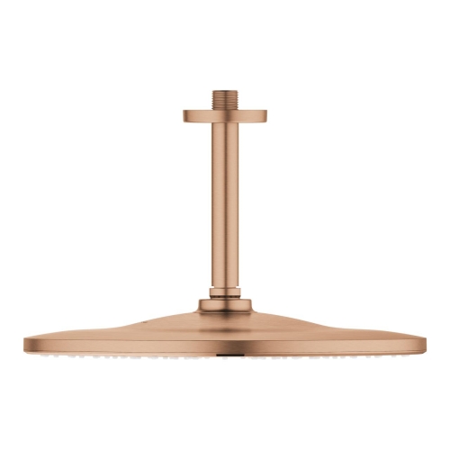 Grohe Rainshower 310 Tepe Duşu Set 142 Mm, 1 Akışlı Brushed Warm Sunset – 26560DL0 - Thumbnail