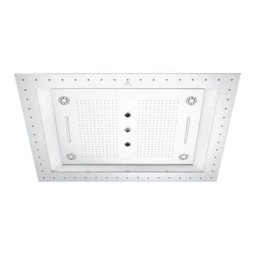 Grohe Rainshower Aqua 40″ AquaSymphony 6+ Akışlı ve Işıklı Tavan Duşu Krom – 26863000 - Thumbnail