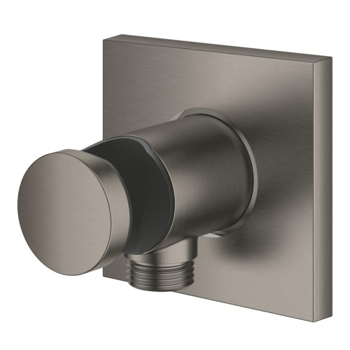 Grohe Rainshower Aqua Askılı Duş Çıkış Dirseği Br. Hard Graphite - 107059AL00 - Thumbnail