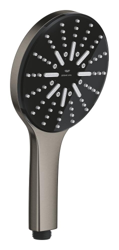  - Grohe Rainshower Aqua El Duşu 3 Akışlı Br. Hard Graphite – 101676AL00