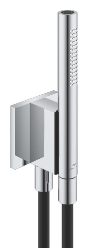 Grohe Rainshower Aqua Manyetik Duvar Askılı El Duşu Seti 2 Akışlı Krom+Siyah – 105006KI00 - Thumbnail