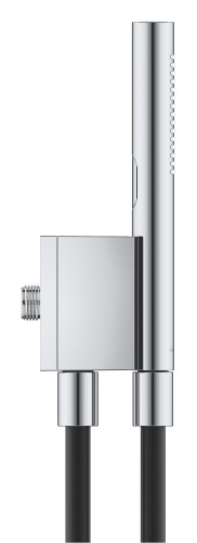 Grohe Rainshower Aqua Manyetik Duvar Askılı El Duşu Seti 2 Akışlı Krom+Siyah – 105006KI00 - Thumbnail
