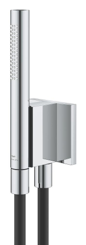 Grohe Rainshower Aqua Manyetik Duvar Askılı El Duşu Seti 2 Akışlı Krom+Siyah – 105006KI00 - Thumbnail