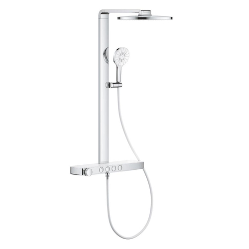 Grohe Rainshower Aqua Pure Duvara Monte Termostatik Bataryalı Duş Sistemi Krom - 1009640000 - Thumbnail