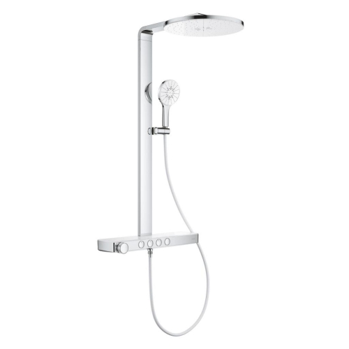 Grohe Rainshower Aqua Pure Duvara Monte Termostatik Bataryalı Duş Sistemi Krom - 1009640000 - Thumbnail