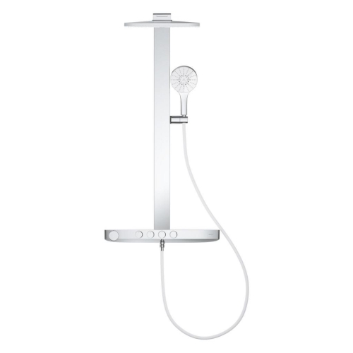 Grohe Rainshower Aqua Pure Duvara Monte Termostatik Bataryalı Duş Sistemi Krom - 1009640000 - Thumbnail