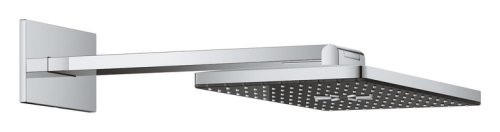 Grohe Rainshower Aqua Tepe Duşu Seti 400x230 Mm, 2 Akışlı Krom+Siyah – 107055KI00