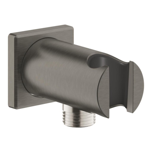 Grohe Rainshower Duş Çıkış Dirseği El Duş Askılı Brushed Hard Graphite – 26659AL0 - Thumbnail