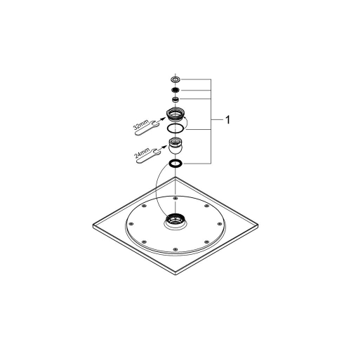 Grohe Rainshower F-Series 10