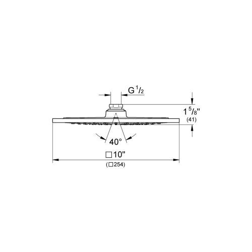 Grohe Rainshower F-Series 10