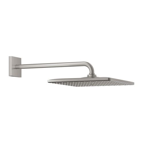 GROHE - Grohe Rainshower Mono 310 Cube Tepe Duşu Seti 422 Mm, Tek Akışlı Paslanmaz Çelik - 26564DC0
