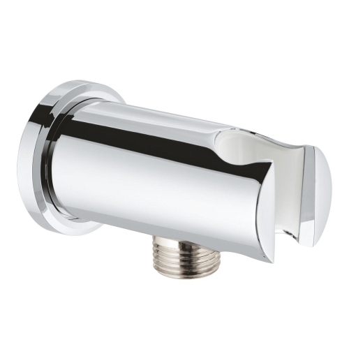 Grohe Rainshower Shower Outlet Elbow 1/2″ With Holder - 26658000 - Thumbnail