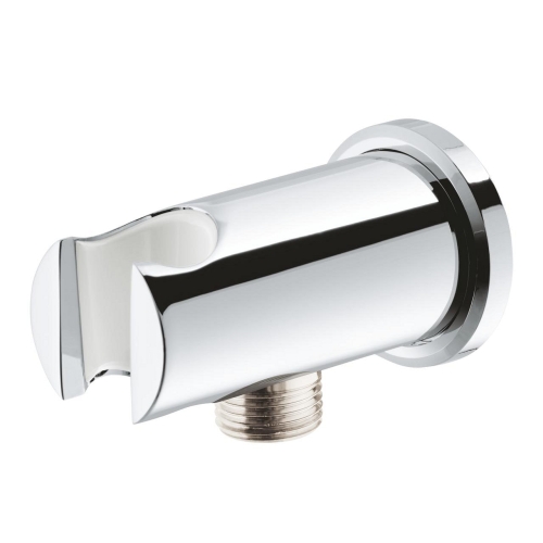 Grohe Rainshower Shower Outlet Elbow 1/2″ With Holder - 26658000 - Thumbnail