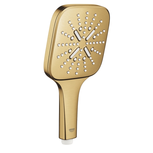 Grohe Rainshower Smartactive 130 Cube El Duşu 3 Akışlı Brushed Cool Sunrise- 26582GN0