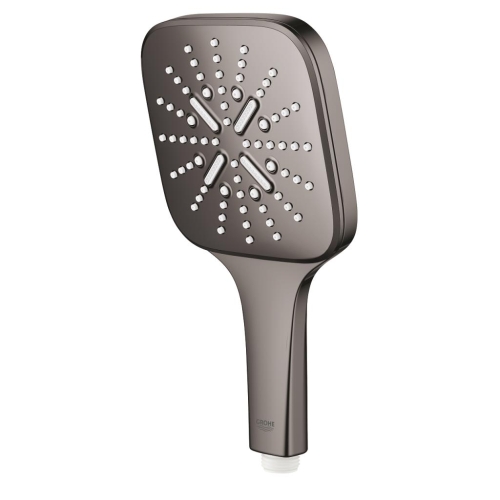 Grohe Rainshower Smartactive 130 Cube El Duşu 3 Akışlı Hard Graphite – 26582A00 - Thumbnail